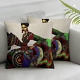 thumbnail image 3 of Cow Ride China Minority Dressing Totem Throw Pillow Sleeping Sofa Cushion Cover, 3 of 7