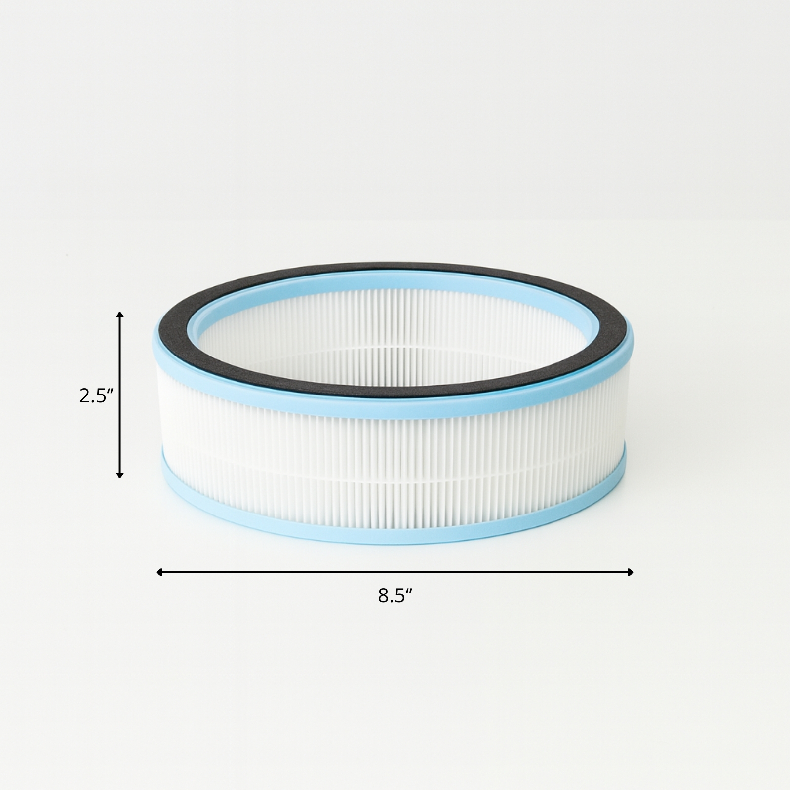 Nispira HEPA Filter Replacement Compatible with LEVOIT Sprout Evaporative Humidifier LEH-B381S, 2 Pack