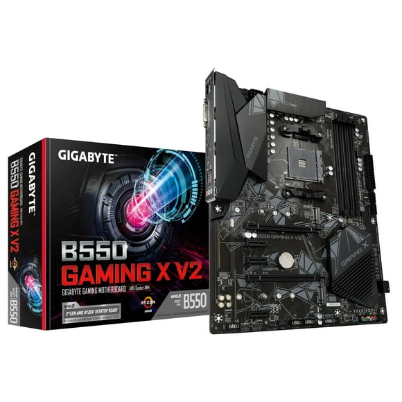 Placa base Gigabyte B550 Gaming X V2 (AM4/4xDDR4/HDMI/DVI-D/USB 3.2/M.2)