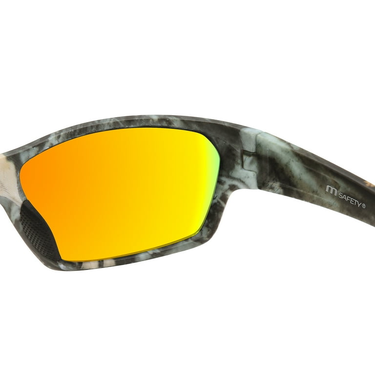 M+ Safety, Protective Eyewear, Unisex, Plastic, MS622187BCAMO Lens