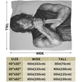 thumbnail image 3 of Norman Reedus Blanket Bedding Fleece Blanket Daryl Dixon Soft Throw Blankets Lightweight Anti-Static Blanket - 3 Sizes, 3 of 5