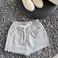 thumbnail image 2 of Vividxx Girls Dresses Summer Casual Solid Color Shorts Skorts Elastic Waist Comfortable Outfits Sets For Toddler Kids Age 2-13 Leisure Dailywear, 2 of 3