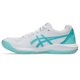 thumbnail image 4 of Zapatillas de Pickleball ASICS Gel-Dedicate 8 para Mujer Blanco/Energy Aqua, 4 of 9