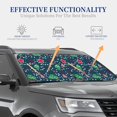thumbnail image 4 of Fotbe Christmas Juego de 2 Piezas de Parasoles para Parabrisas | Bloqueador Solar para Auto | Accesorios Plegables para Protección Solar Interior-Medium, 4 of 6