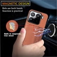 thumbnail image 3 of Case For FOXDOCK Xiaomi 15 Stand Function RFID Blocking Magnetic Card Holder Complete Camera Safety, 3 of 4
