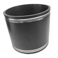 thumbnail image 1 of Acoplador de manguito flexible Conexión de plomería con abrazaderas Acoplamiento de caucho flexible de repuesto multiuso Control de polvo Manguito 140 mm x 150 mm x 70 mm, 1 of 8