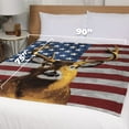 thumbnail image 3 of Dawhud Direct | American Whitetail Deer Super Soft Plush Fleece Throw, 3 of 6