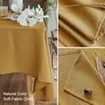 thumbnail image 5 of Textured Tablecloth Rectangle 60x84 Water Resistant Spill-Proof Wipeable Table Cloth Wrinkle Free Fabric Dining Table Cover for Birthday Party Farmhouse Spring kitchen Tablecloths, 5 of 6