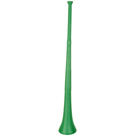 St. Patrick's Day Costume Accessory Green Collapsible Vuvuzela Stadium Horn