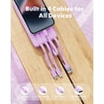 thumbnail image 2 of Power Bank Charmast, 20000 mAh, 20 W, carga rápida, color morado, 2 of 9