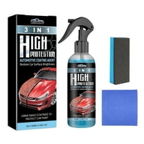 Coating For Car ,3-In-1 Oil Car Coating Polishing Protection Repair Scratches Car Paint Cleaning And Maintenance Car Coating Spray Blue 3.38 oz