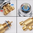 thumbnail image 3 of Bathtub Faucet, Bathroom Mixer, Two Piece, Split Shower Faucets, Hot and Cold Water Faucet or Way Diverter Mixer, Bathroom Shower, 3 of 5