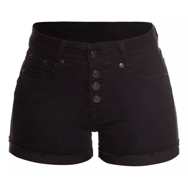 Short Dama Mezclilla Linea Suit Bermuda Para Mujer