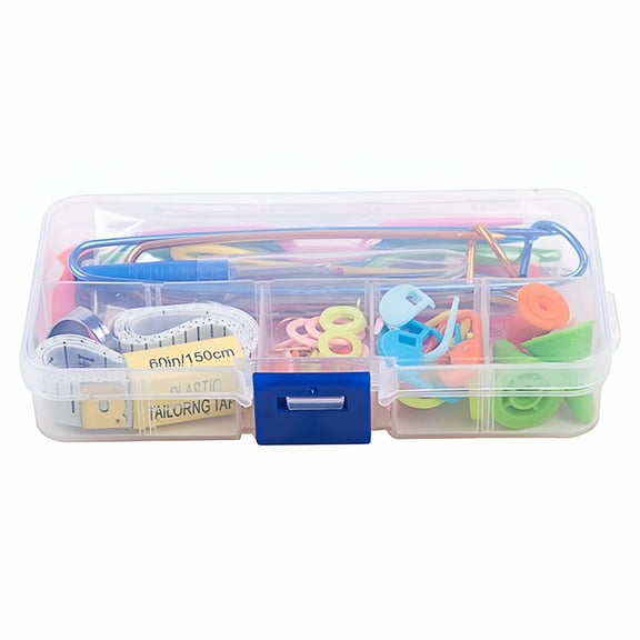 BESTSKY Knitting Knit Craft Accessories Supply Set Basic Tools Kits Lots With Case