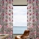 thumbnail image 5 of Paneles de cortina transparentes de peonía 2-Pack | Cortinas de ventana de puerta de vidrio con encaje colgante, Voile transparente, 39.37x78.74 pulgadas | Decoración de dormitorio elegante,, 5 of 5