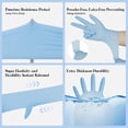 thumbnail image 3 of Guantes desechables para niños Xandoval XS de nitrilo azul de 5 mil, 100 piezas, 3 of 7