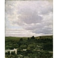 thumbnail image 2 of Kitty Kielland 20x23 Black Ornate Framed Double Matted Museum Art Print Titled: Peat Bog that Jaren (1882), 2 of 5