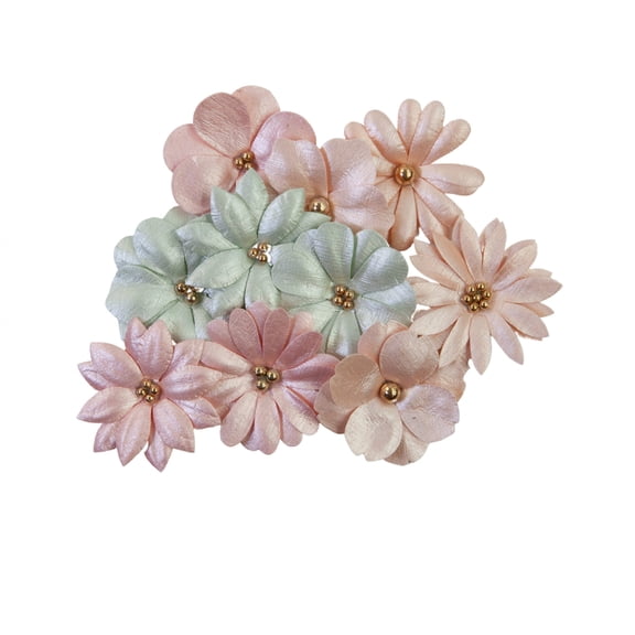 Prima Marketing Mulberry Paper Flowers-Honey/Miel