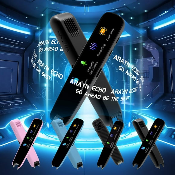 Qiopertar Flash Deals of the Day Memory Included Offline Photo Translation Service Electronic Smart Touchscreen Scanning Translation Pen up to 65% off Gifts Clearance