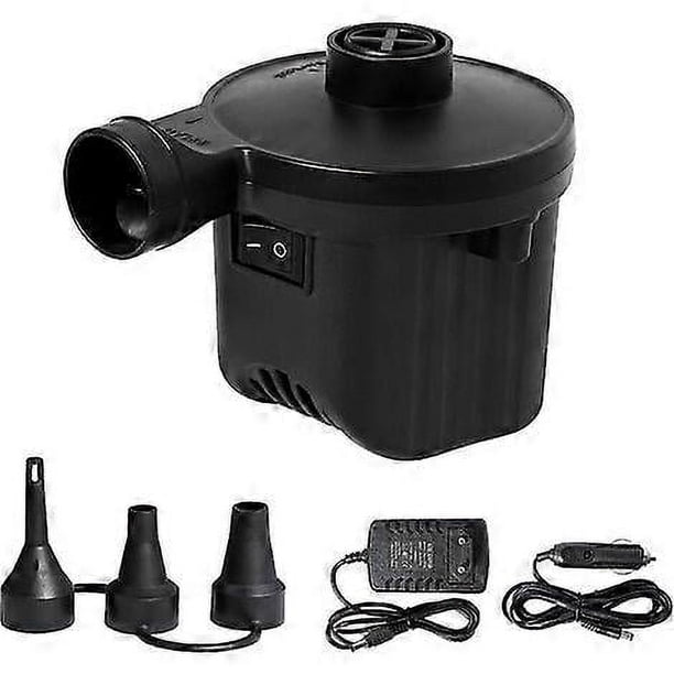Electric Air Pump, High Power Electric Inflator Pump with 3 Nozzles, Air Pump for Paddling Pool, Pool Toys, Inflatable Mattress