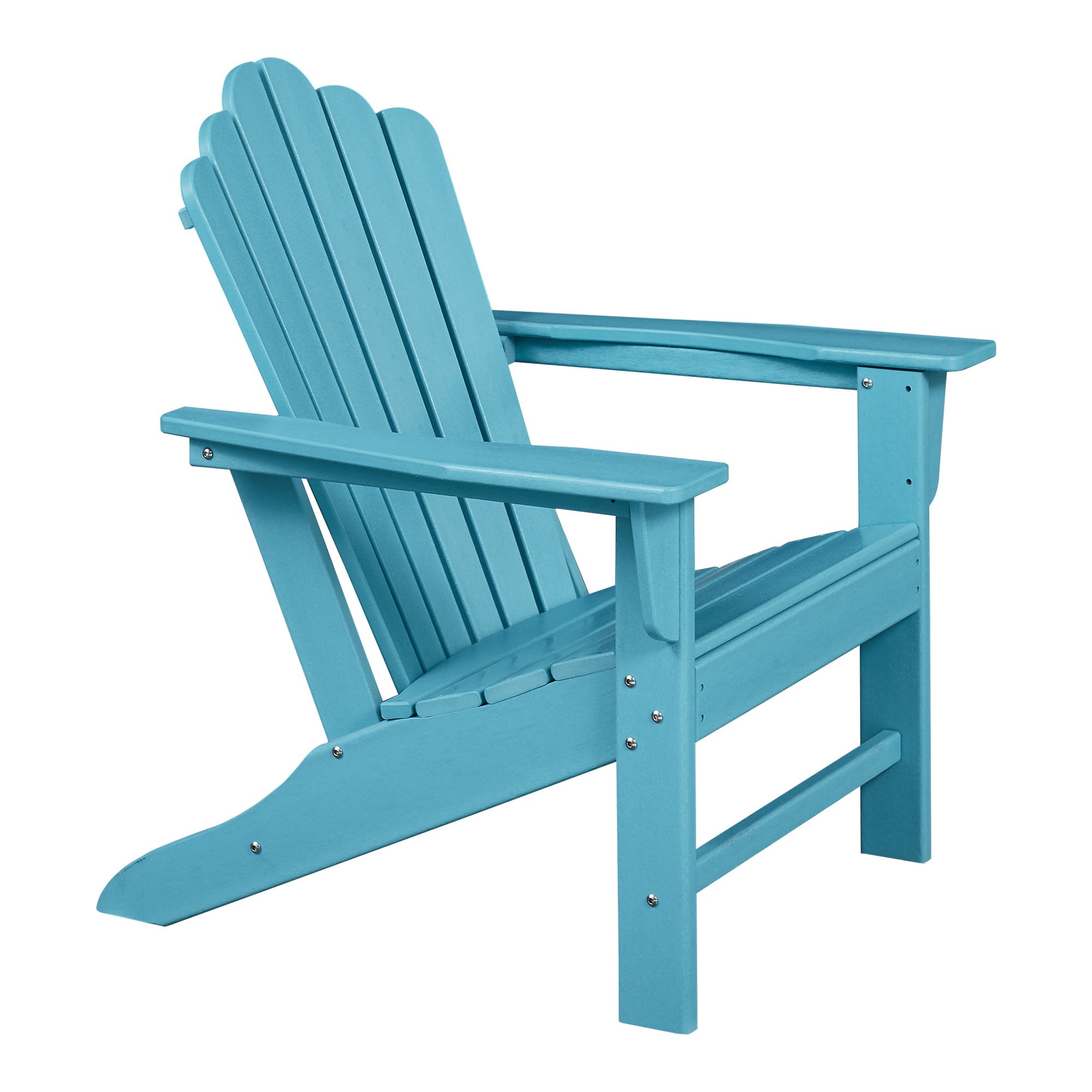 Classic Adirondack Chairs For Garden Backyard Deck Patio Outdoor Accent Furniture Blue Finish W8138 Walmart Com Walmart Com