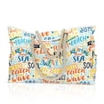 thumbnail image 1 of Beach Bag Waterproof Sandproof Foldable Ladies Beach Tote Bag With Zipper Pocket For Pool Gym Trip, 1 of 3