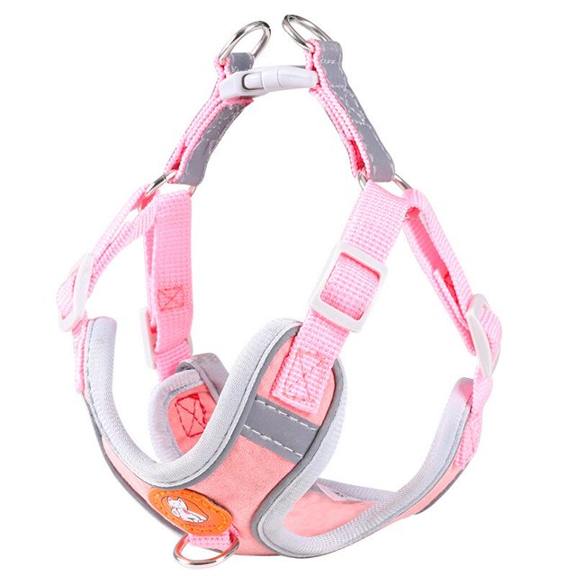 Adjustable Dog Harness No Pull Cute Cat Soft Walking Leash Set Pet Dogs Harnesses Vest Chihuahua Beagle For Small Medium Dogs