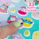 thumbnail image 5 of Set de stickers Horizon Group USA Squishmallows Puffy, 33 piezas, 5 of 9