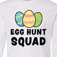 thumbnail image 4 of Inktastic Egg Hunt Squad with Easter Eggs Long Sleeve Youth T-Shirt, 4 of 5