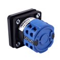 thumbnail image 4 of 3X Interruptor de Leva Rotatorio de Control de de 5 Posiciones de 8 Terminales 20A Negro + Azul, 4 of 5