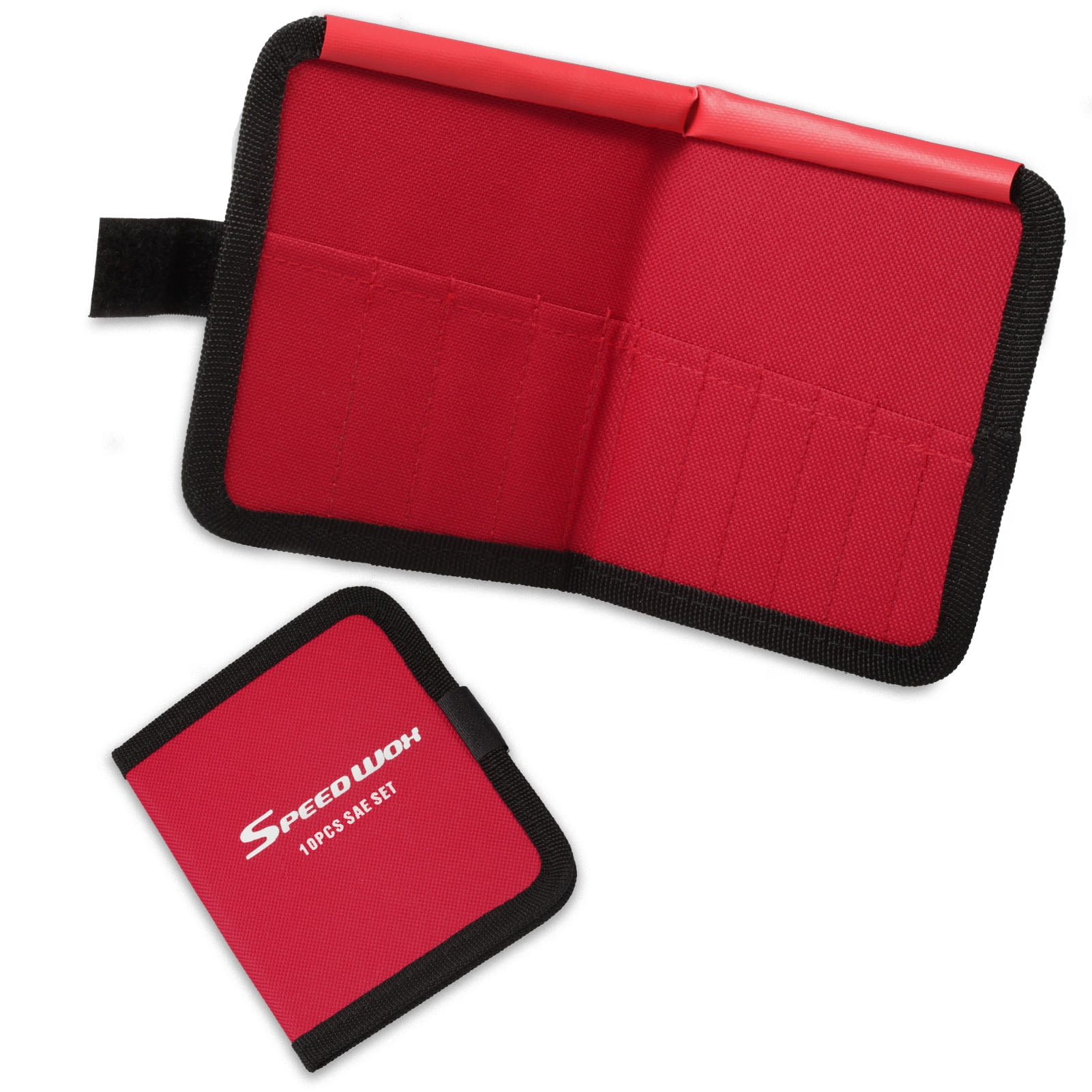 SPEEDWOX 10 Pockets Wrench Tool Organizer Bag, Tool Storage Bag for