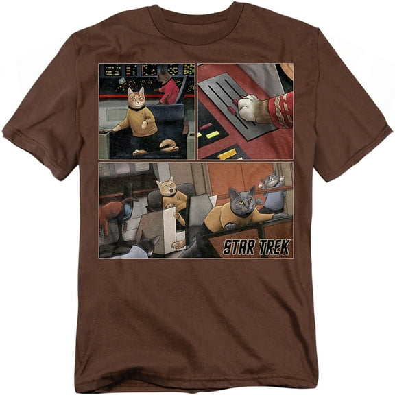 Star Trek - Warp Speed Triptych - Short Sleeve Shirt - XXX-Large