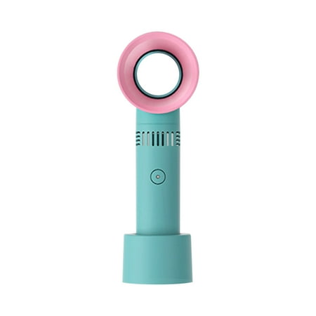 

WSBDENLK Fans On Clearance Charging Small Fan Mini Turbine Portable High Wind Volume Silent Volume and Bladeless Turbine Fan Fans for Home Clearance