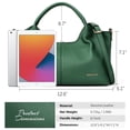 thumbnail image 2 of Bolsos de cuero BOSTANTEN, bolsos de diseño para mujer, color verde, 2 of 6