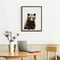 thumbnail image 3 of Nawypu  Sylvie Baby Bear Animal Print Portrait Framed Canvas Wall Art Natural, 3 of 4