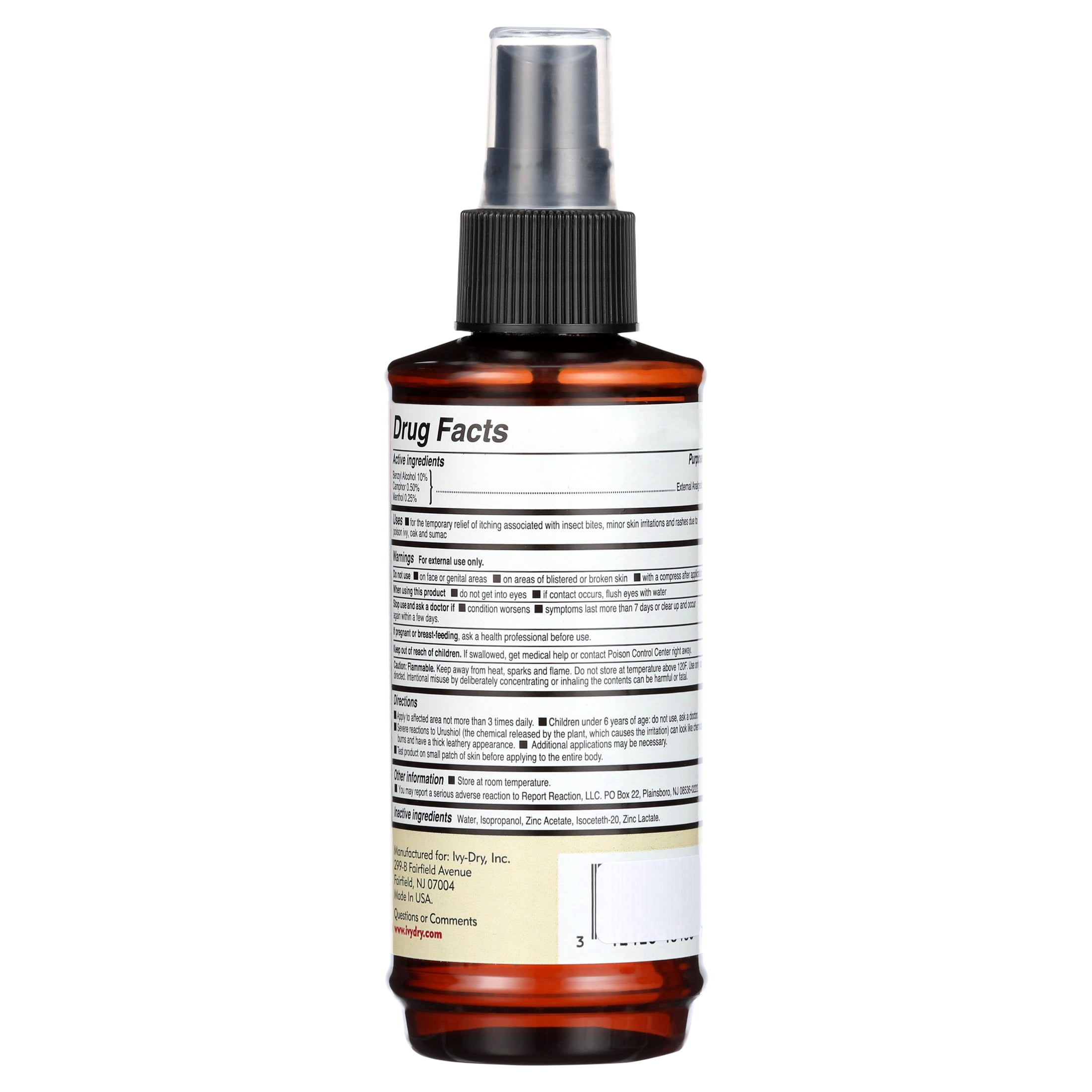 Ivy Dry Super Itch Relieving Spray 6oz