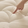 thumbnail image 6 of Sleep Zone Cooling Queen Mattress Topper, Premium Zoned Cool Mattress Pad Cover, Padded Mattress Protector Breathable Washable, Deep Pocket 8-21" (Beige, Queen), 6 of 6