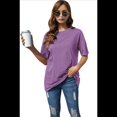 thumbnail image 2 of Camiseta Básica de Corta con Cuello en V, Color , Talla S, 2 of 5