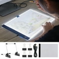 thumbnail image 1 of Xihbxyly Ofertas de Caja Abierta Liquidación Devoluciones En Almacén Tablero de Luz Led Portátil A4 para Copiar, Caja de Luz Delgada con Puerto de Alimentación Usb, Tablero de Luz para Trazar, para A, 1 of 7