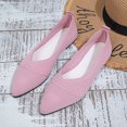thumbnail image 3 of GUOBIOZIY Sneakers for Womens Casual Sneakers Lightweight Knit Sock Walking Shoes(Pink,7), 3 of 7