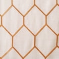 thumbnail image 4 of Madison Park Geo Embroidered Curtains Panels, 1 Piece 50x95". Spice, 4 of 8