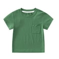 thumbnail image 2 of Toddler Tshirts Boys Girls Casual Kids Short Sleeve Shirts for Boys Green Tees Casual Tees Toddler T Shirts 2-3 Years, 2 of 4