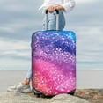 thumbnail image 7 of Yiaed Rainbow Glitter Cute Print Travel Luggage Cover Suitcase Protector Covers Elastic Luggage Anti-scratch(No luggage included）-Large, 7 of 7