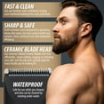 thumbnail image 6 of OLOV Electric Body Hair Trimmer Kit - Groin, Bikini & Underarm Grooming, Wet/Dry Shaver, USB Rechargeable, Waterproof Razor for Men & Women, Black, 6 of 8