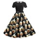 thumbnail image 3 of WILLBEST Vestidos Casuales para Mujer Vestido Informal de Verano de Manga Corta con Cuello Redondo y Cinturón Extraíble con Estampado de Oktoberfest Chica, 3 of 3