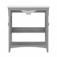 thumbnail image 4 of Pemberly Row 32W Wall Mounted Bathroom Vanity With Sink in Cape Cod Gray, 4 of 7