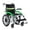 Green, variant on Nomigo Adjustable Adult Manual Wheelchair with Green, 220 lb Limit Lightweight Portable Wheelchair Weight 27 lb