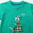 thumbnail image 4 of Fainosmny Toddler Boy Summer Easter Outfit Coton Tops Tees Shorts Clothing Boys Outfits&Set Mint Green 1-2 Years, 4 of 9