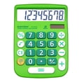 thumbnail image 2 of CATIGA Desktop Calculator 8 Digit with Solar Power and Easy to Read LCD Display, Big Buttons, for Home, Office, School, Class and Business, 4 Function Small Basic Calculators for Desk, CD-8185, 2 of 4