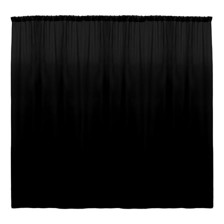 Ultimate Textile 72-Inches Wide x 10-Feet High Polyester Backdrop Drape Panel